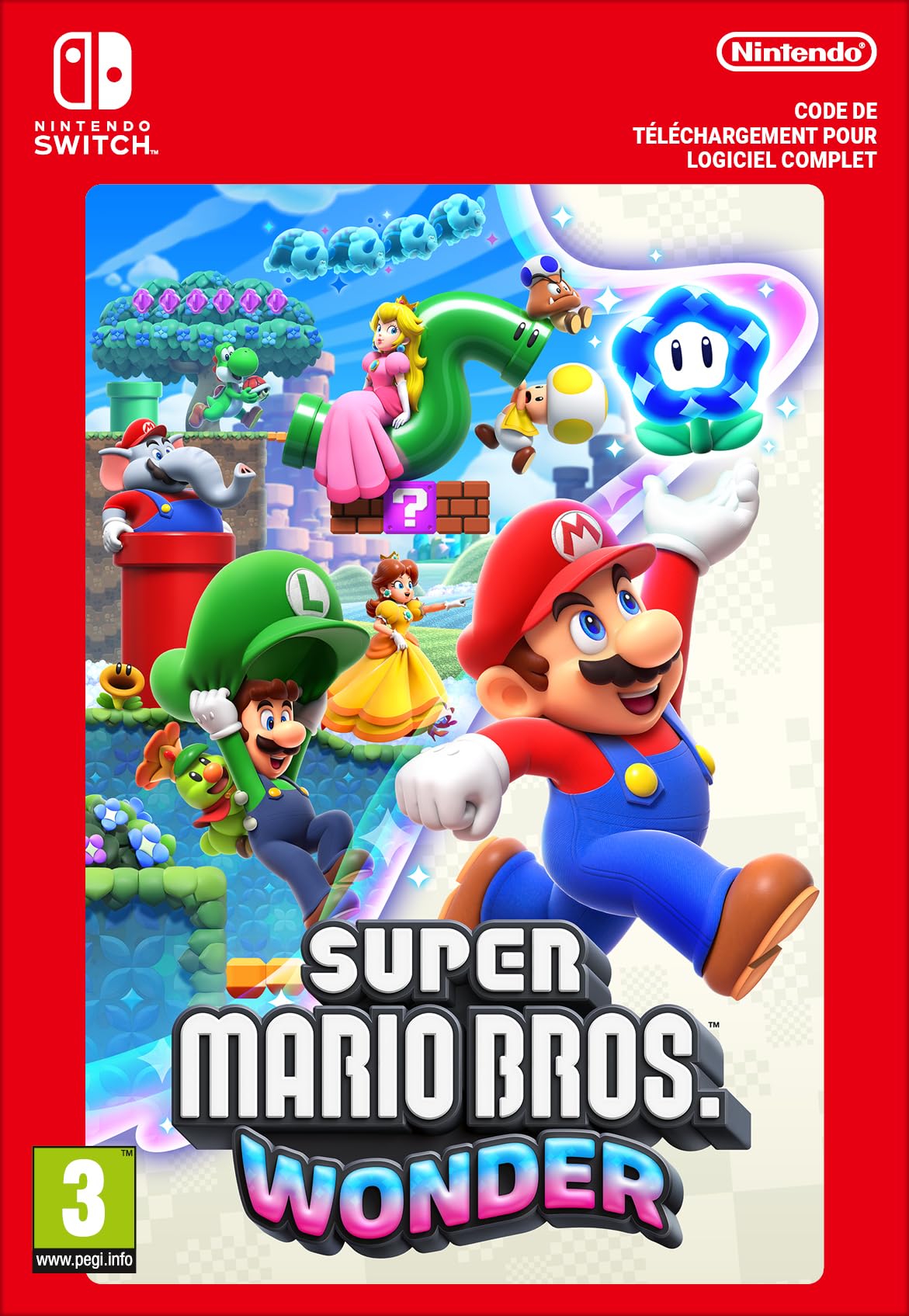 Super Mario Bros. Wonder Standard | Nintendo Switch – Code jeu à télécharger
