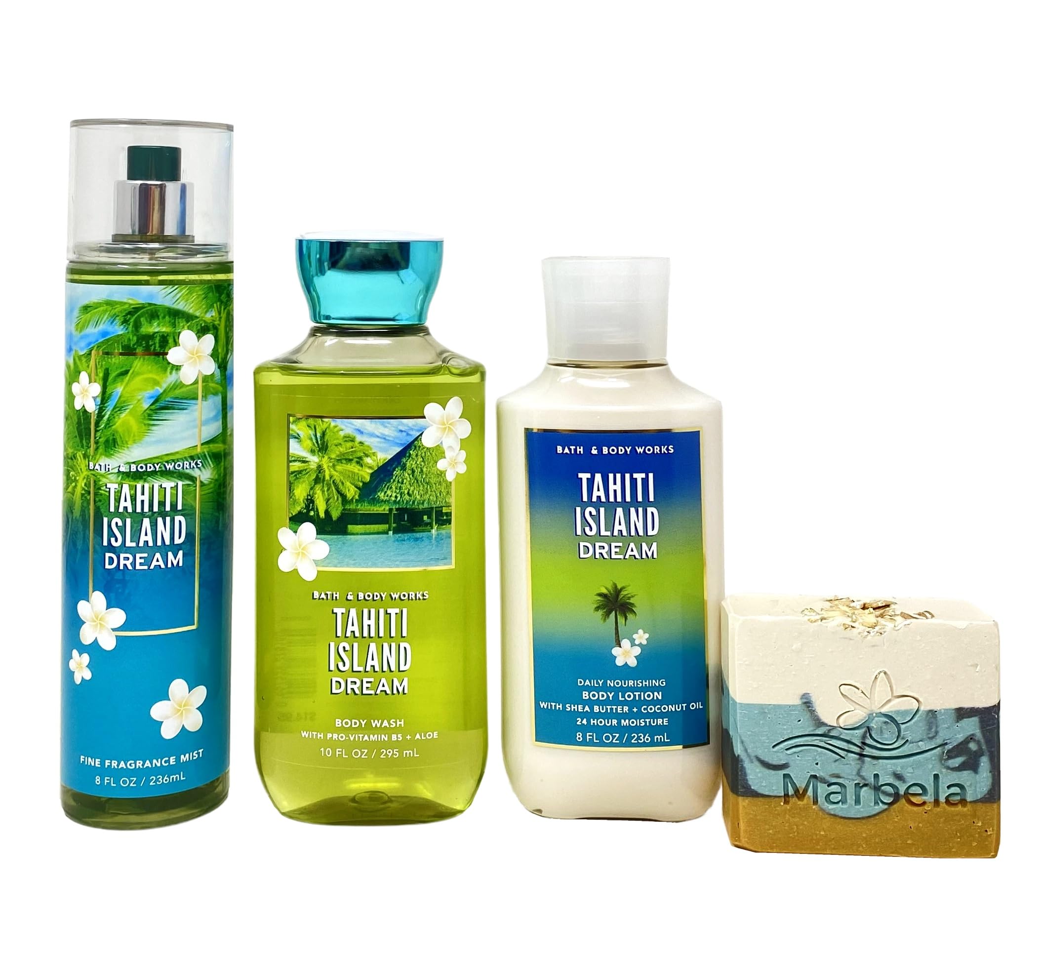 Amazon.com : Bath & Body Works Tahiti Island Dream Trio Gift Set