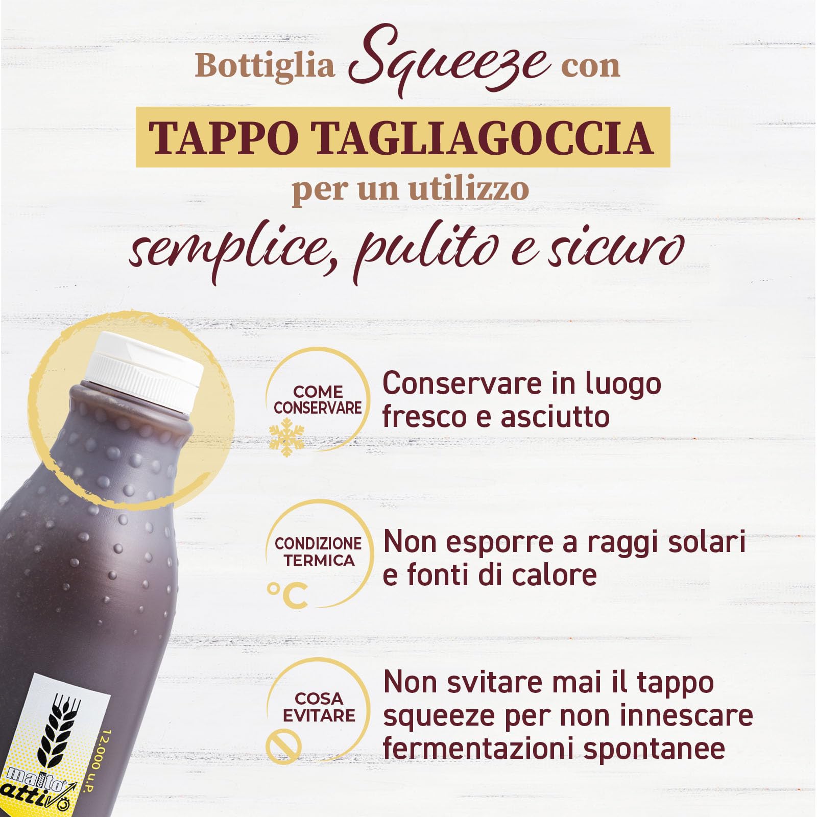 Malto Attivo, Box da 4 pezzi di Super Diastasico 1400g, Estratto di Malto ad Elevato Potere Diastasico, Malto d’Orzo e Mais Ideale per Panificazione, 12.000 Unità Pollak, Made In Italy.