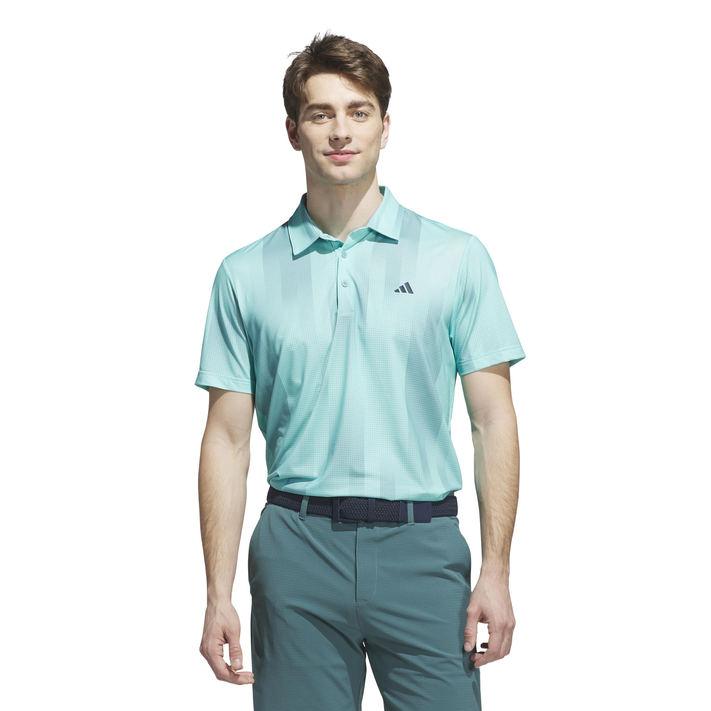 adidas Men's Ultimate365 Mesh Radiant Print Polo Shirt