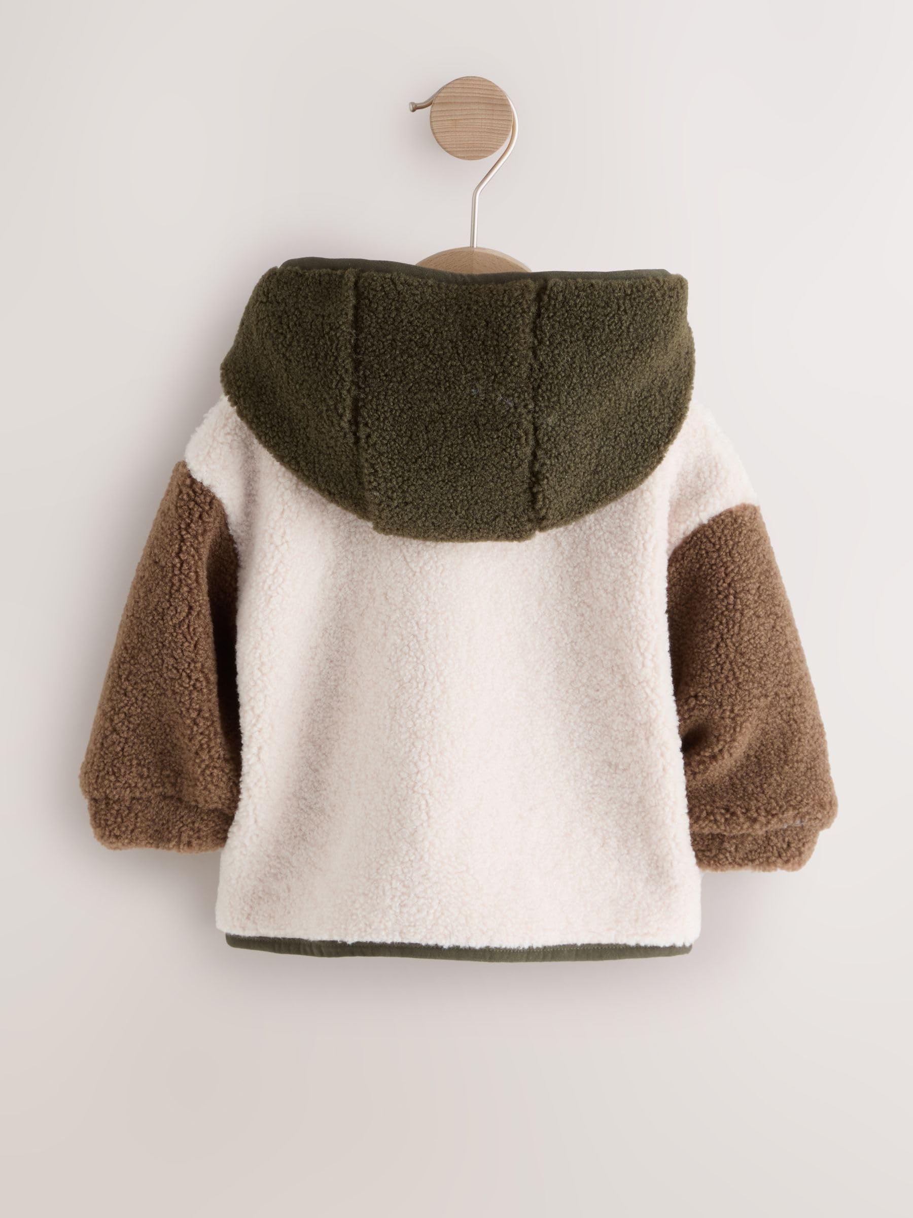 NEXT Jungen Fleece-Kapuzenjacke mit Reißverschluss 62-122