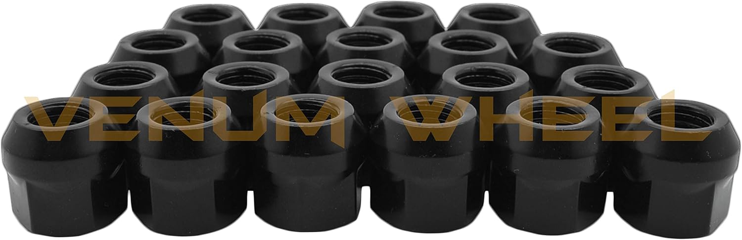 4 Pc 5x100 5x112 MM Hub Centric Wheel Spacers 15 MM + Stud Conversion Kit W/Short Black Lug Nuts - TT A3 A4 A6 A8 S4 S6 S8 Jetta Golf GTI R32 EOS CC + More