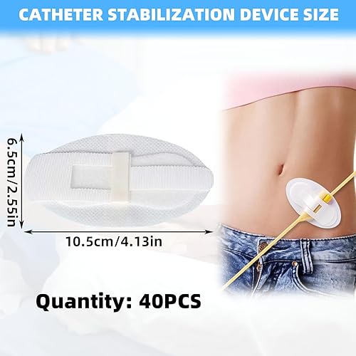 Miniatura 2 de 40 dispositivos de estabilización de catéter Foley, soporte para tubo de catéter, catéter adhesivo para piernas urinarias, soporte para catéter