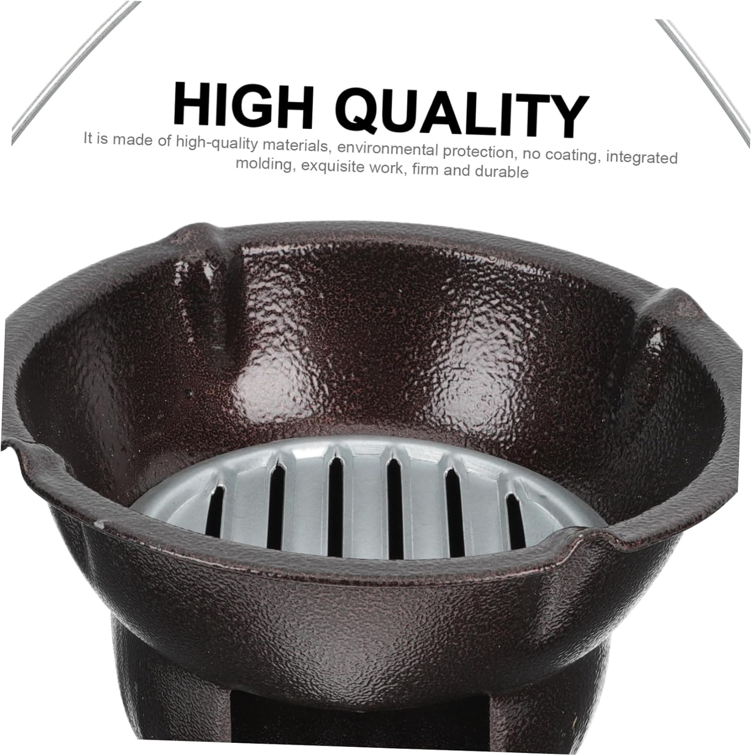 Indoor Bbq Stove Portable Handle Small Bbq Grill Charcoal Furnace for Camping