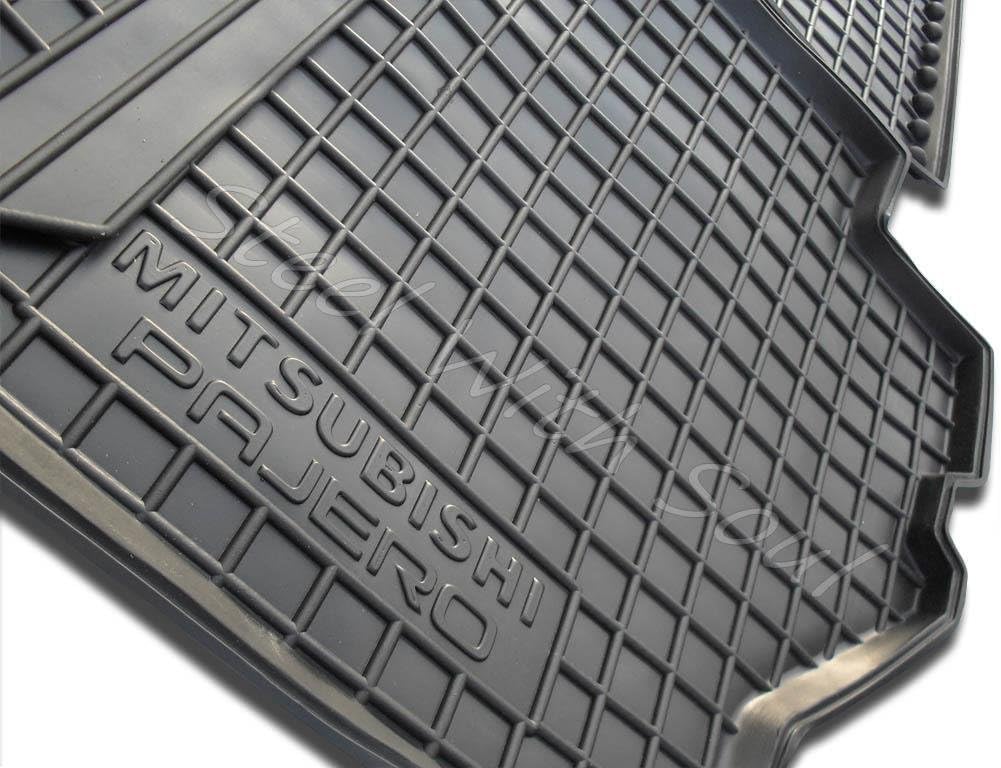 AV-G Fully Tailored Rubber/Set of 5 Car Floor Mats Carpet for Mitsubishi Montero (Pajero) 3rd gen 1999—2006