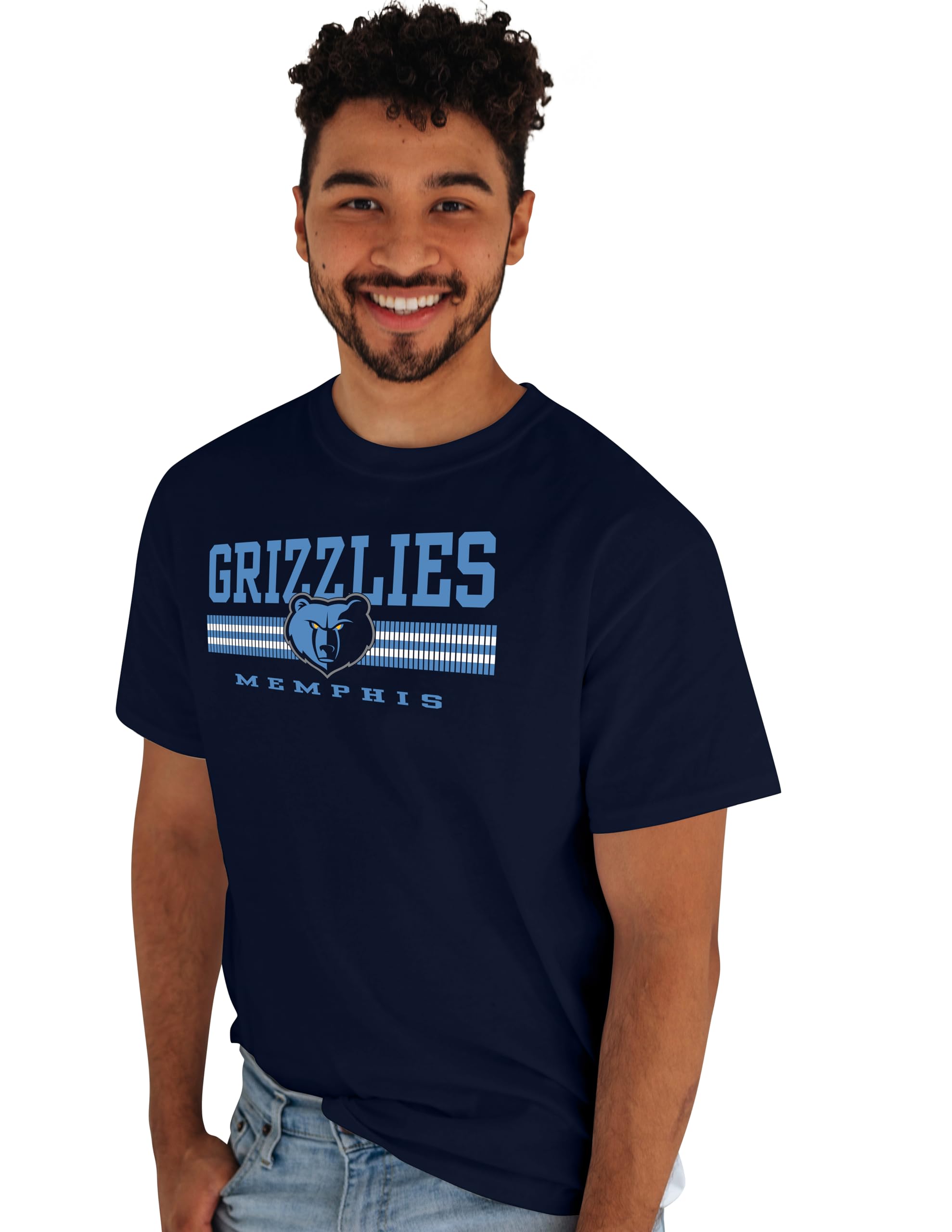 Blue 84 NBA Officially Licensed T-Shirt Basketball Team Color