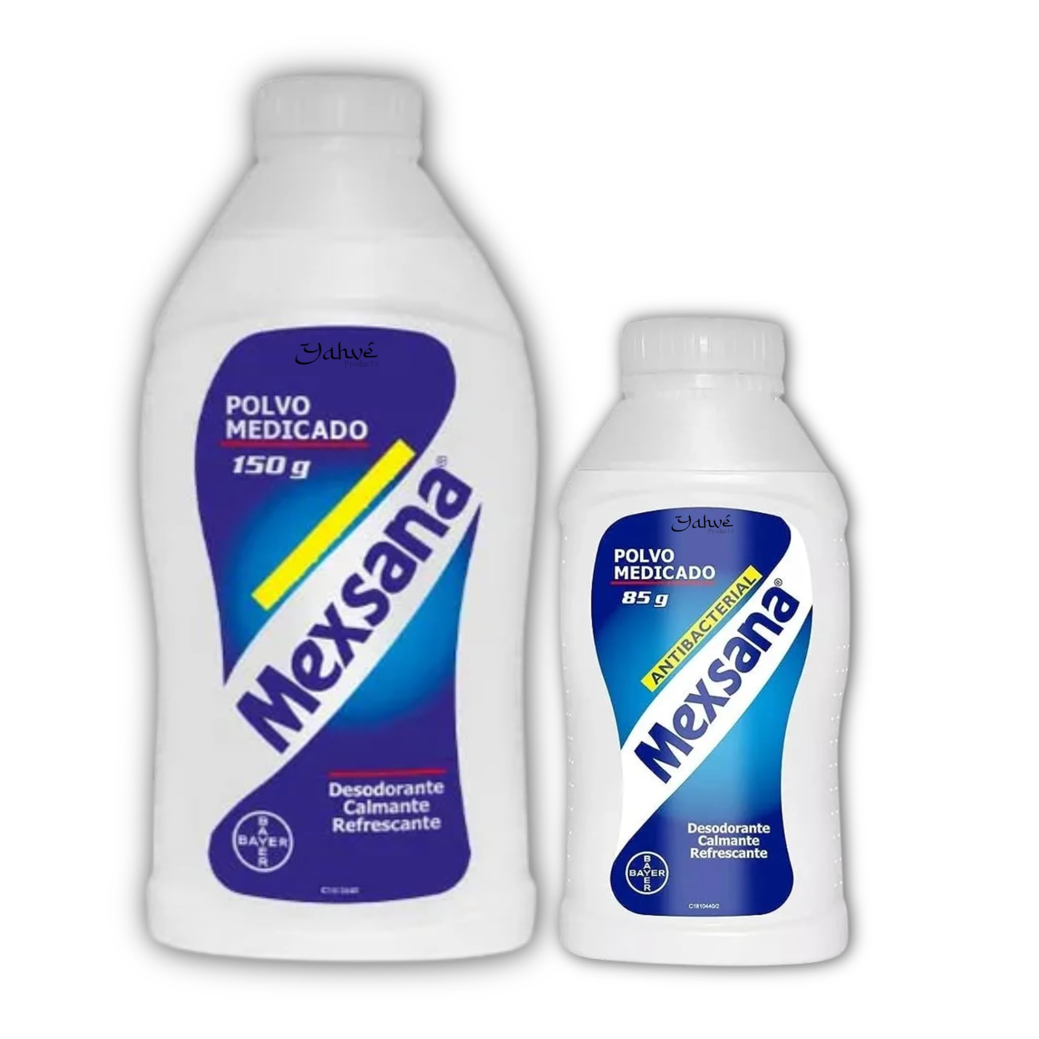 YAHVE - Polvo medicado Mexsana, 8.28 oz (235 g), paquete - Polvo para pies Mexsana - Alivio tradicional para los pies