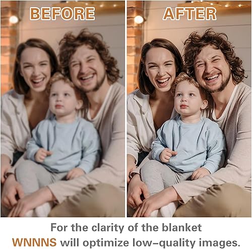 Miniatura 5 de Regalos para parejas manta personalizada para Navidad, aniversario, día de San Valentín, personalizada para esposa, marido, novia, novio