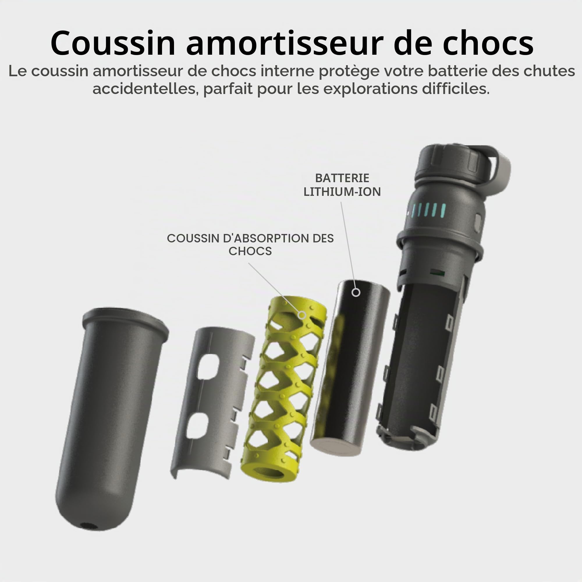 ELECOM NESTOUT 5000mAh Rugged Outdoor Power Bank, IP67 Waterproof, 15W