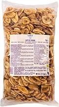 Banana Chips 1 kg nut&me | Banana Chips | Vegetarian | Lactose Free | Gluten Free | Vegan | Low Salt |
