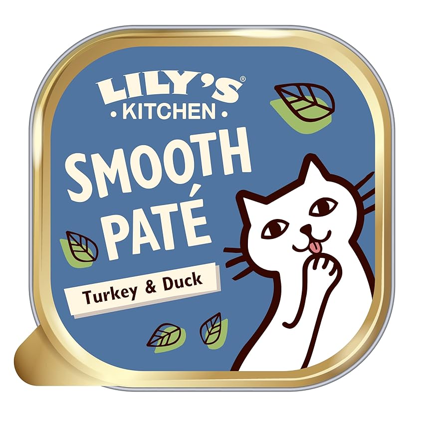 Lily's Kitchen Cibo Umido per Gatti 19er Vaschette (19 x 85g) - Poultry Pie Tacchino e anatra