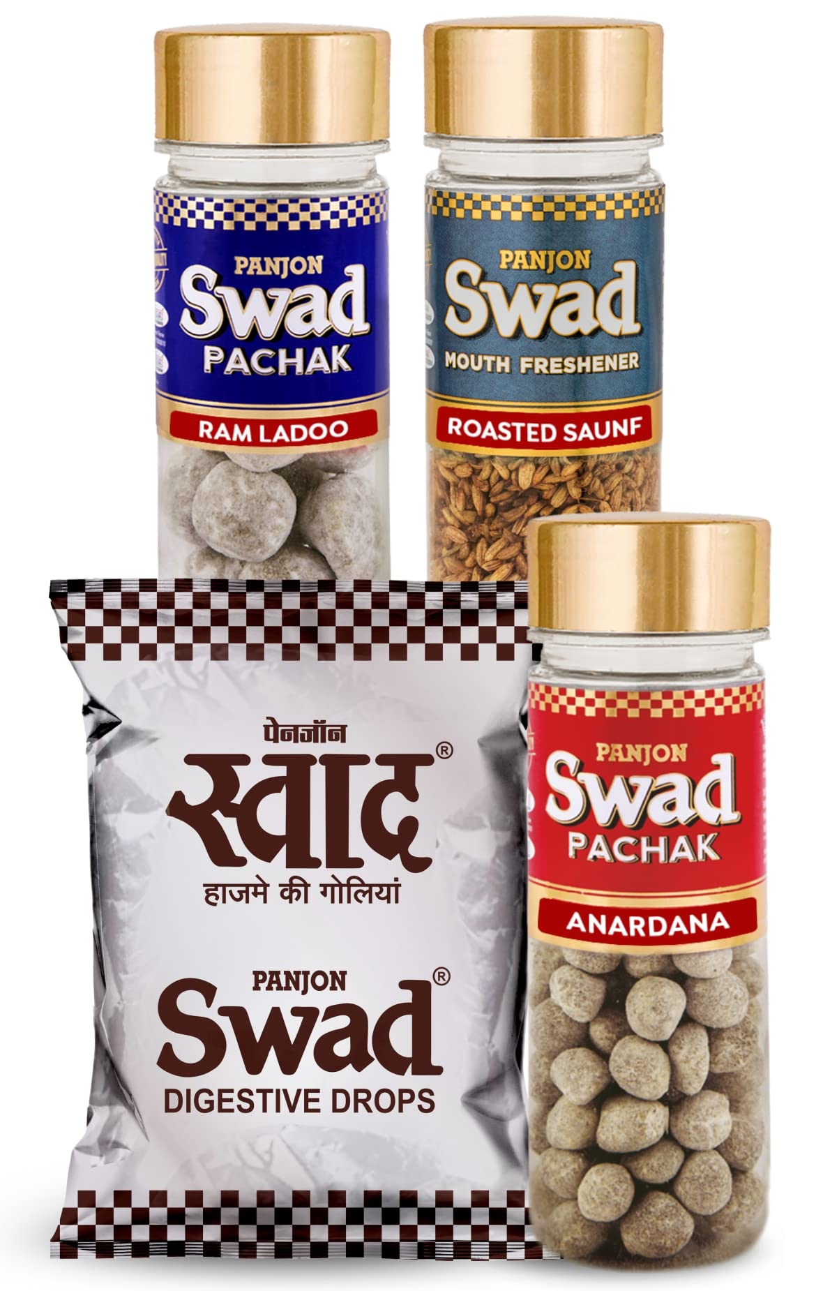 Swad Candy Pack, Anardana Pachak, Imli Ram Ladoo, Roasted Saunf Mukhwas, 25 Toffee (4 units) 480 grams (B09JZPVB4L) Amazon Price History, Amazon Price Tracker