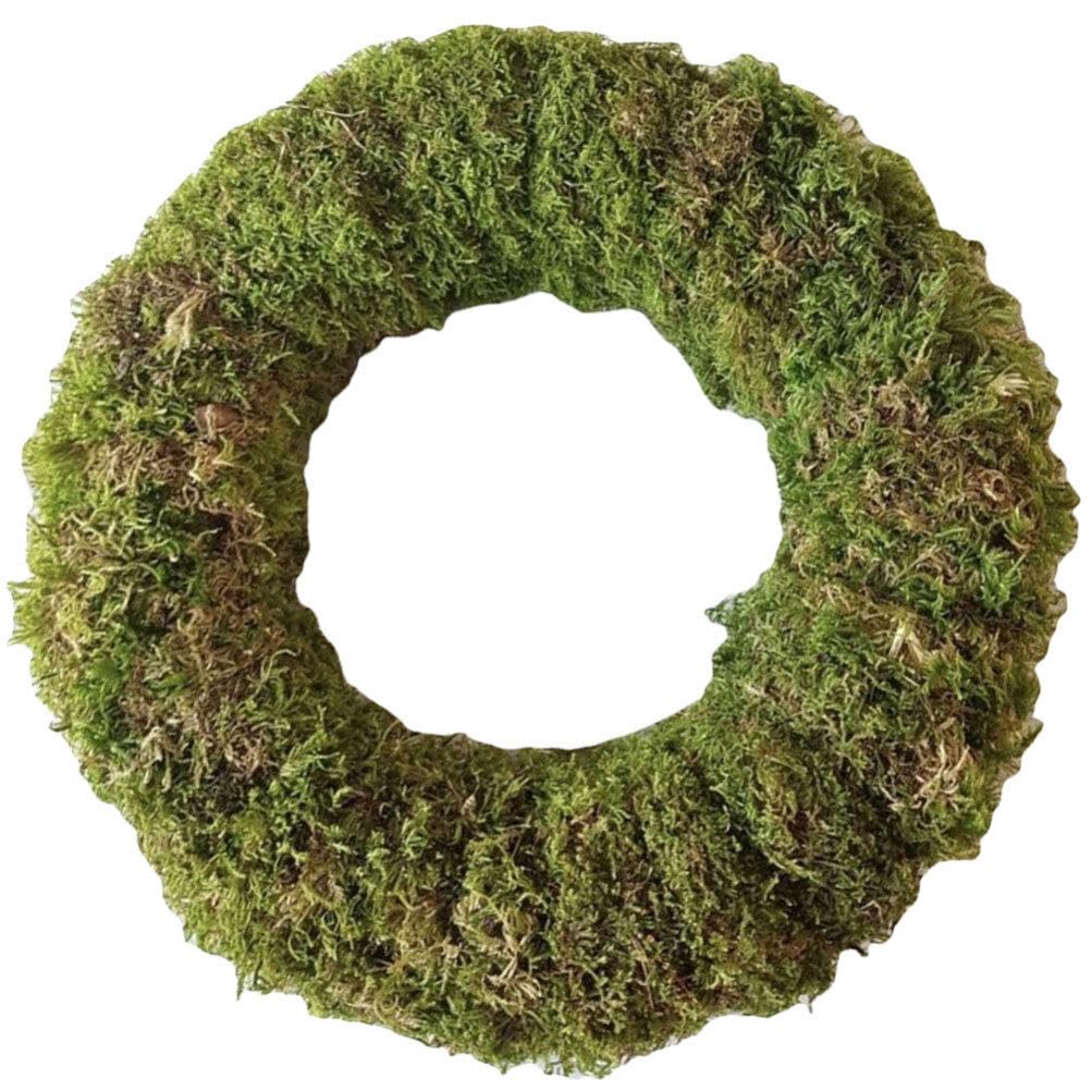 Amazon.de: SEWACC Christbaumschmuck Moos-Kranz Knstlicher Grner Moos-Kranz  Reifen Haustr- Weihnachts-Rattan- Fr Hochzeit Party Dekoration (20 X 20  cm) Weihnachtsschmuck