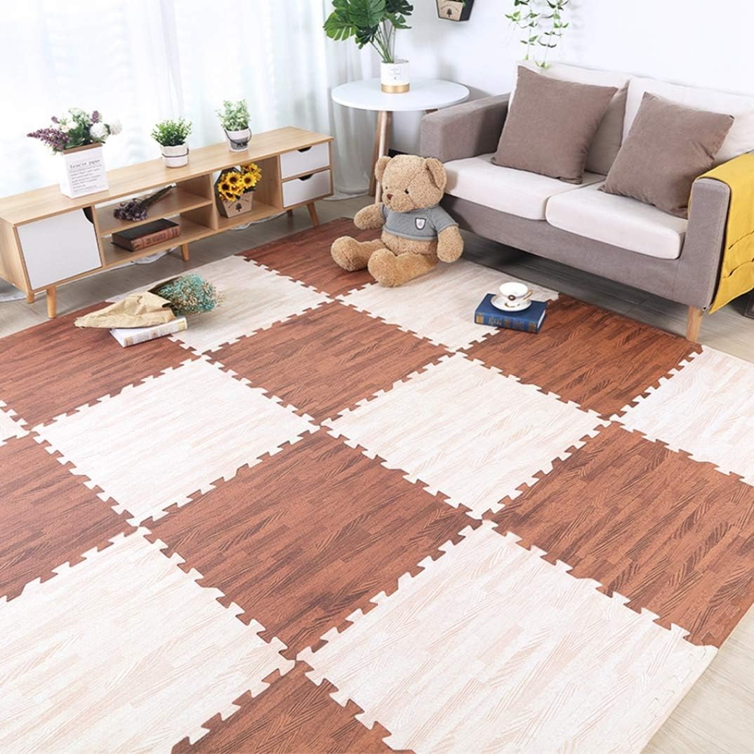 Amazon おしゃれ ジョイントマット 6畳 デニム ラグ マット タイルカーペット パズルマット 3畳 6畳 4 5畳 洗える 低ホルムアルデヒド キッズ 30 30 1 2 24 赤ちゃん 子供 子供部屋 イエロー ベビー ラグ 遊びマット 低反発 傷防止 新生活 約30x30cm 24枚セット 32枚 36