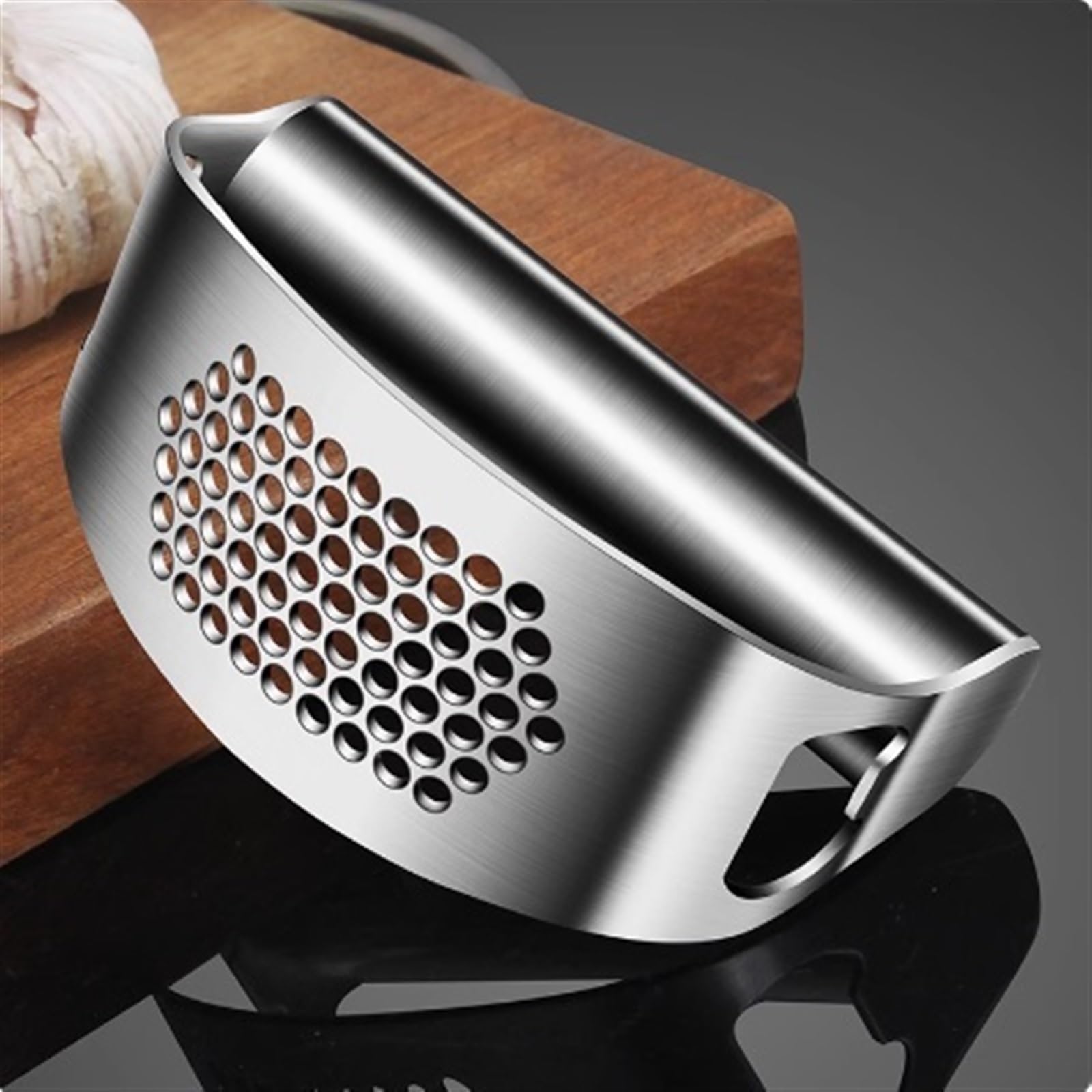 Prensa de ajos, picadora manual, apta para lavavajillas, herramienta de cocina inoxidable para triturar fácilmente el ajo, utensilio de cocina esencial