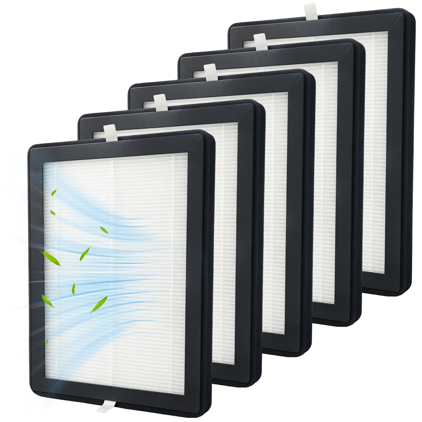 5 Pack HEPA Filter with MeacoDry Arete One 10L & 12L