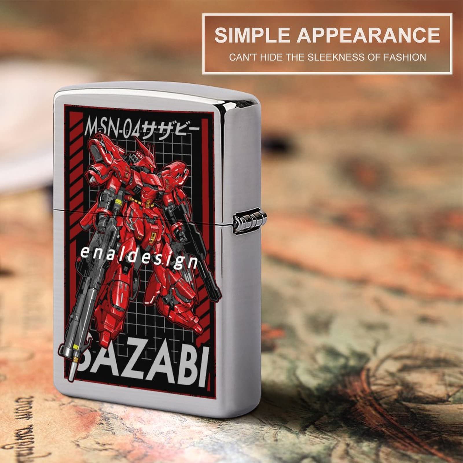 Amazon.co.jp: Zippo兼用ケース ネオ ジオンガンダム シャア サザビー