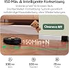 Vexilar W9 vacuum cleaner robot with wiping function 8000Pa vacuum robot with LiDAR navigation 3-in-1 suction and mopping robot 150 min Max 15 no-go zones APP control Ideal for animal hair and carpet [energy class A+++]