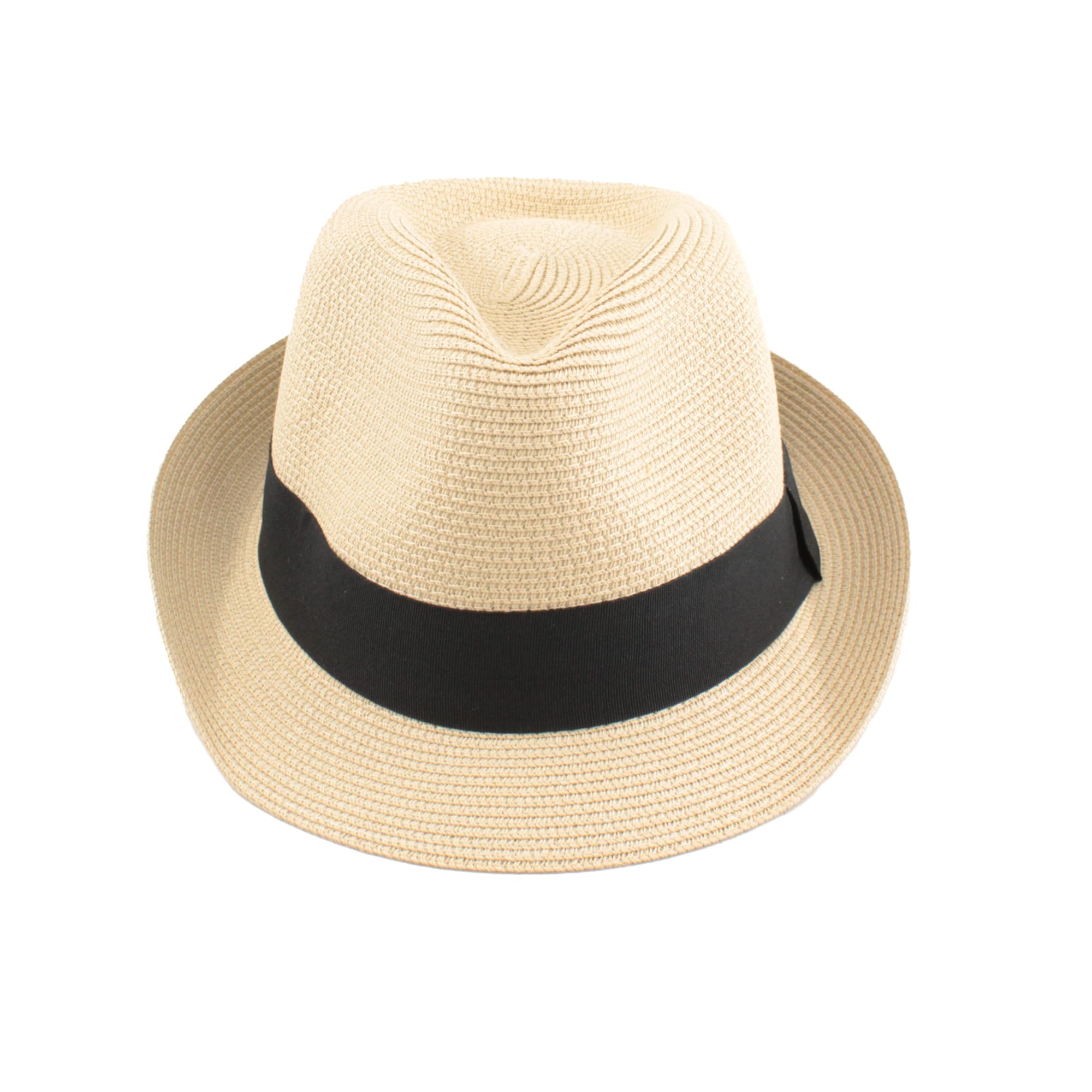 Carnavalife Sombrero Panamá Unisex Sombrero Paja Sombrero Mujeres y Hombres Sombrero ala Corta Sombrero Verano Sombrero Protección Sol UPF 50+ Sombrero Playa Fedora