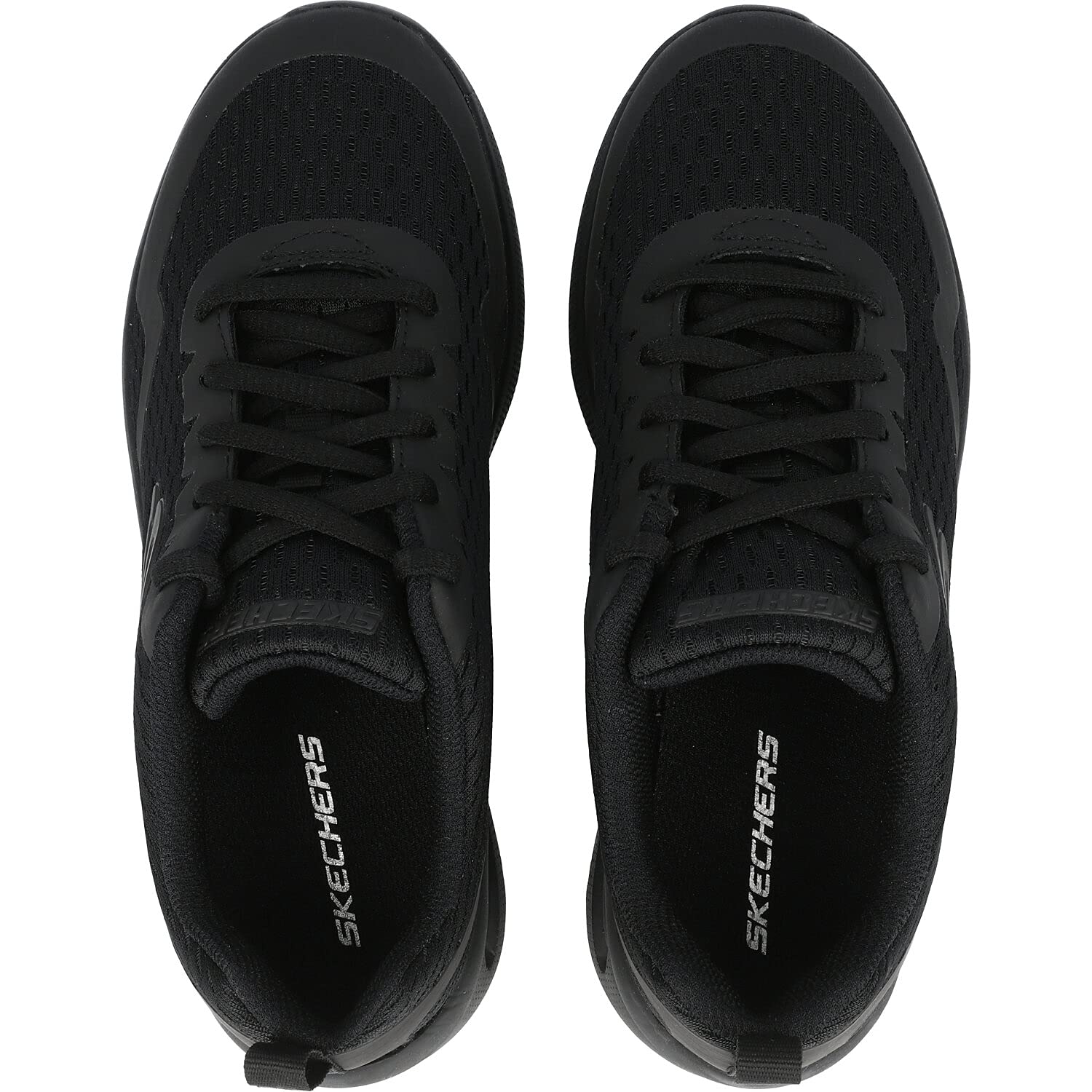 Skechers MICROSPEC MAX, Zapatillas para Niños, Black Textile & Trim, 38 EU