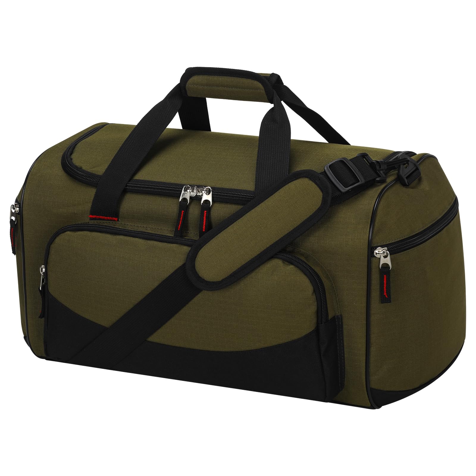 LONALIA Small Holdall Bag 30L, Gym Duffle Bag, Olive Green