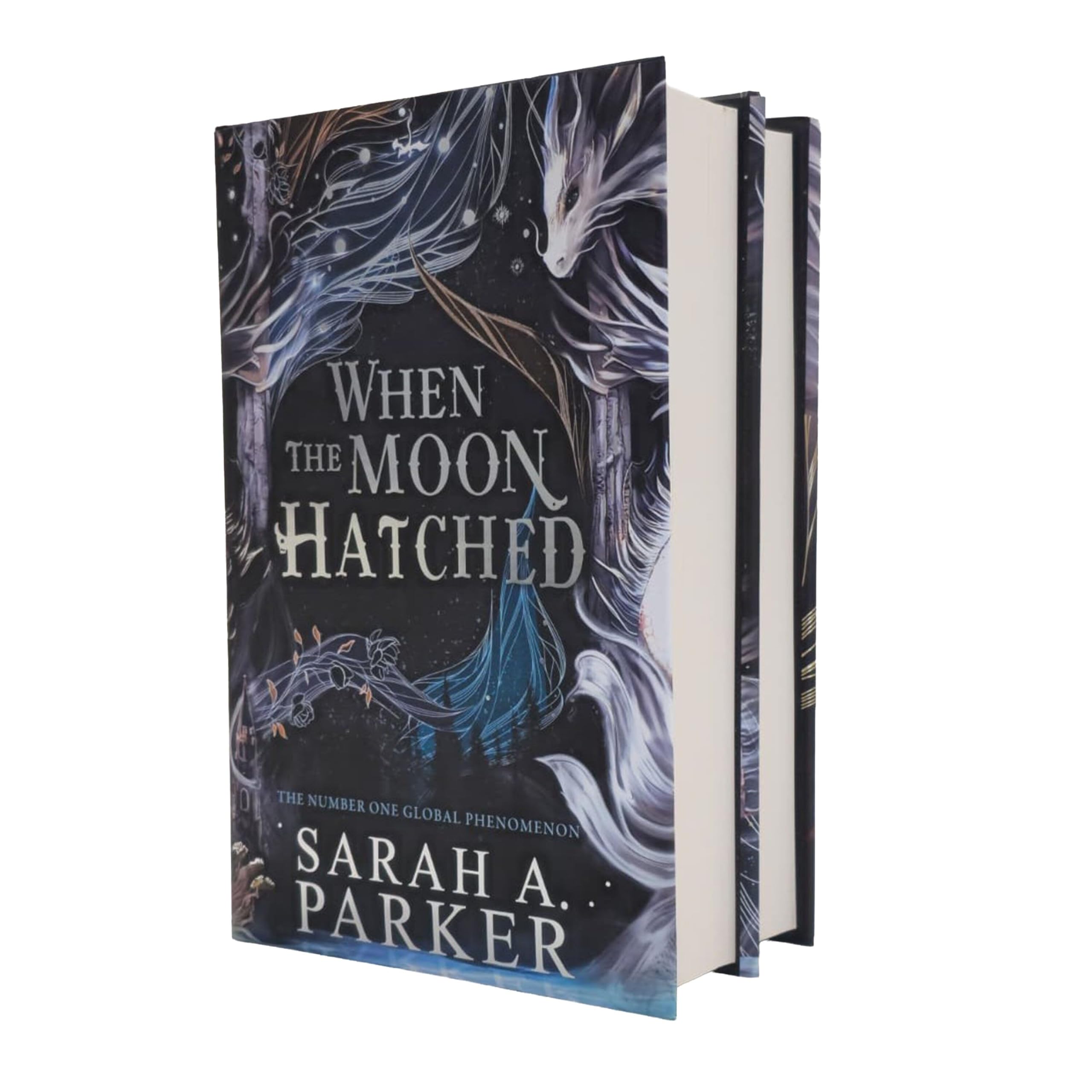 Moonfall Series by Sarah A. Parker 2 Books Collection Set (When the Moon Hatched & The Ballad of Falling Dragons)