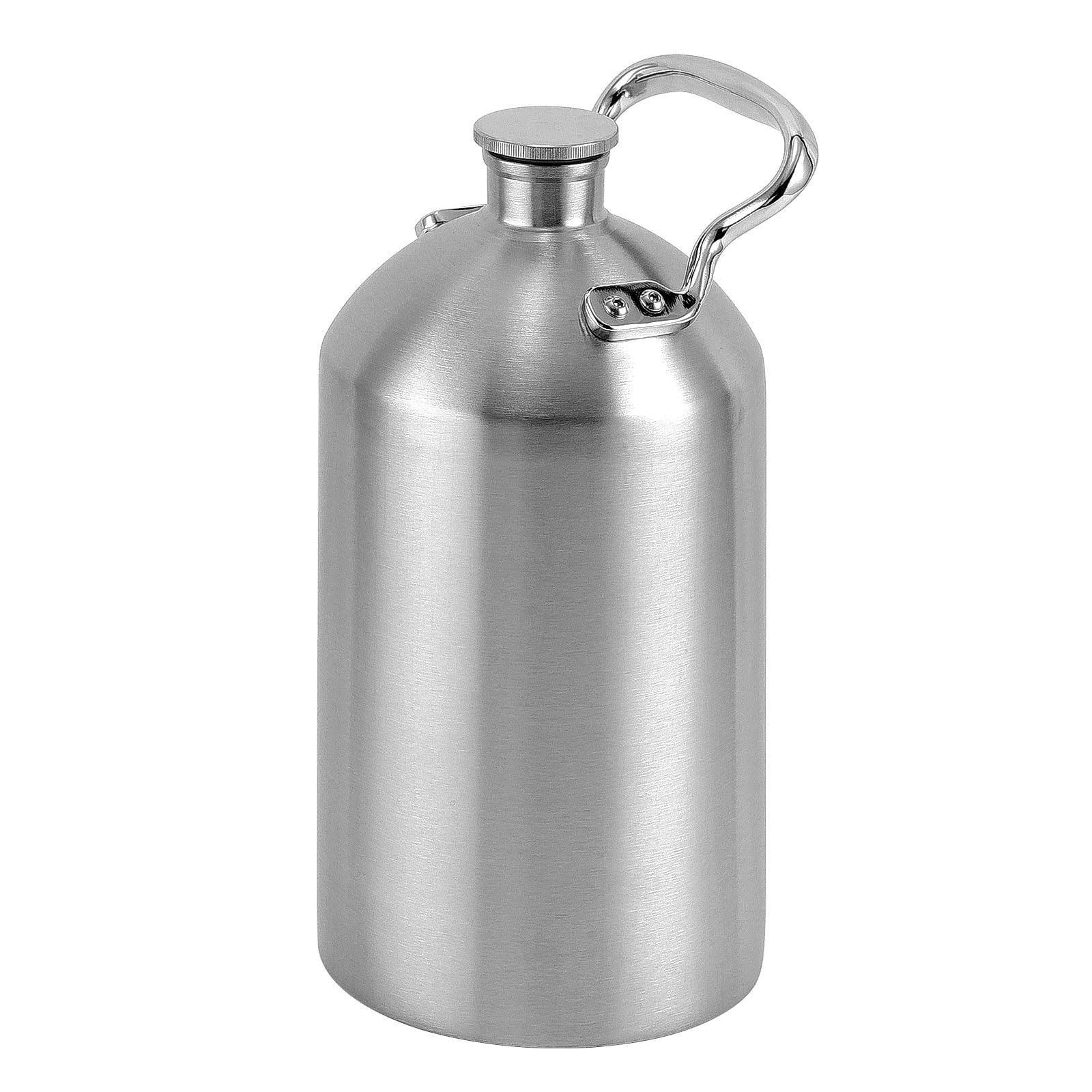 Heavy-Duty Gallon Water Jug, Leakproof Portable Mini Keg for Rugged Use, Durable Steel Water Bottle Corny Keg 3.6L