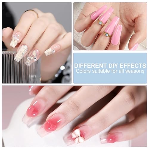 Miniatura 7 de Esmalte de uñas de 9 colores, kit de esmalte de uñas