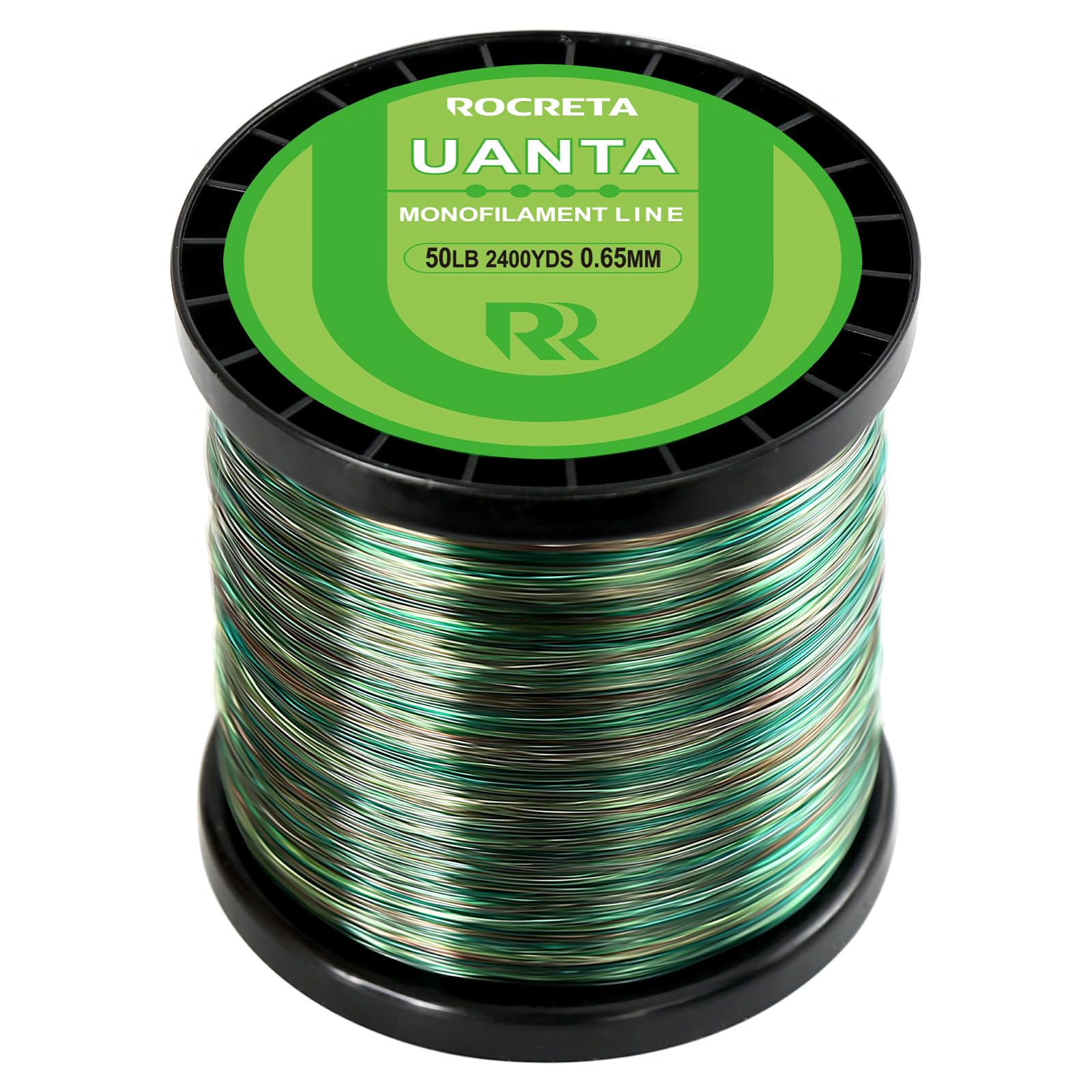UANTA Monofilament Fishing Line, Superior Abrasion Resistance Mono Line, Ultimate Saltwater Fishing Line Leader Materials, 2025 New Fishing Line Unique Camo Design