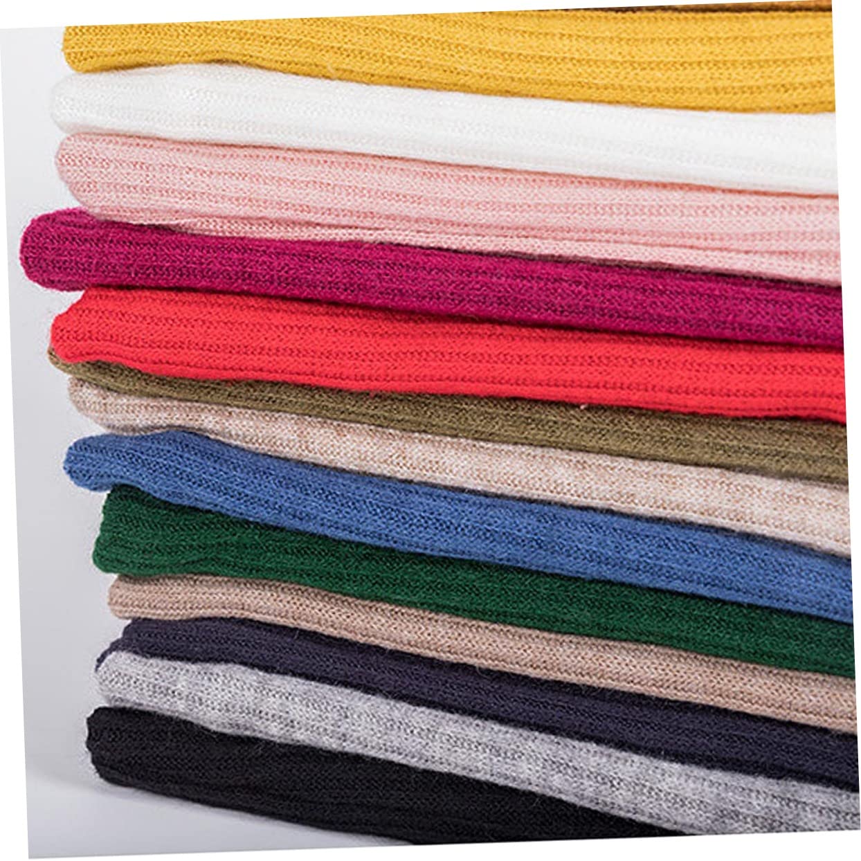 Holibanna Winter Scarf Men’s Scarf Winter Thermal Neck Men Scarf Creative Double-layer Scarf Windproof Neck Warmer Scarf Creative Double- Layer Scarf Cold Keep Warm Leggings Man