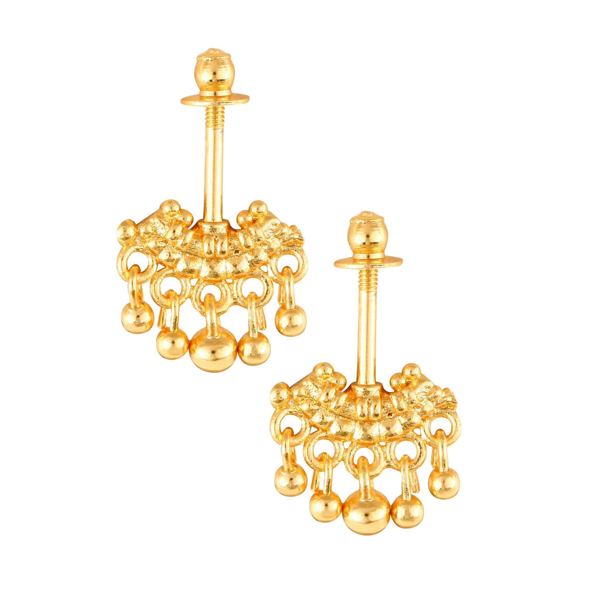 Vfj Vighnaharta Fashion Jewellery Maharastrian Culture Bugadi Gold Plated Alloy Press Bugadi Earrings Valentine Day Gift For Women And Girls [Vfj1036Bugadi] (B0BH91JHQQ) Amazon Price History, Amazon Price Tracker