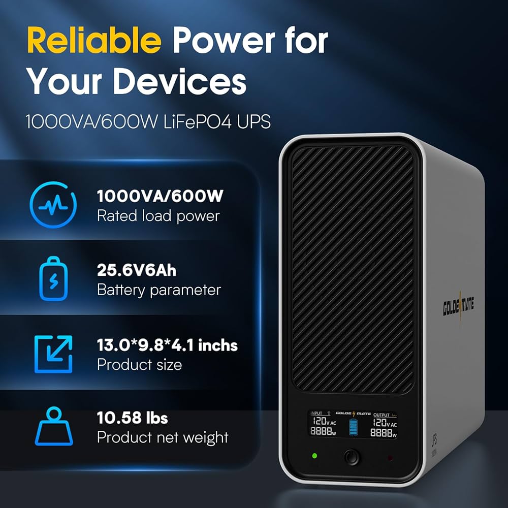 〖大容量ポータブル電源〗GOLDENMATE Thunder 1800 Amazon.co.jp: GOLDENMATE Thunder 1800 Portable Power Supply