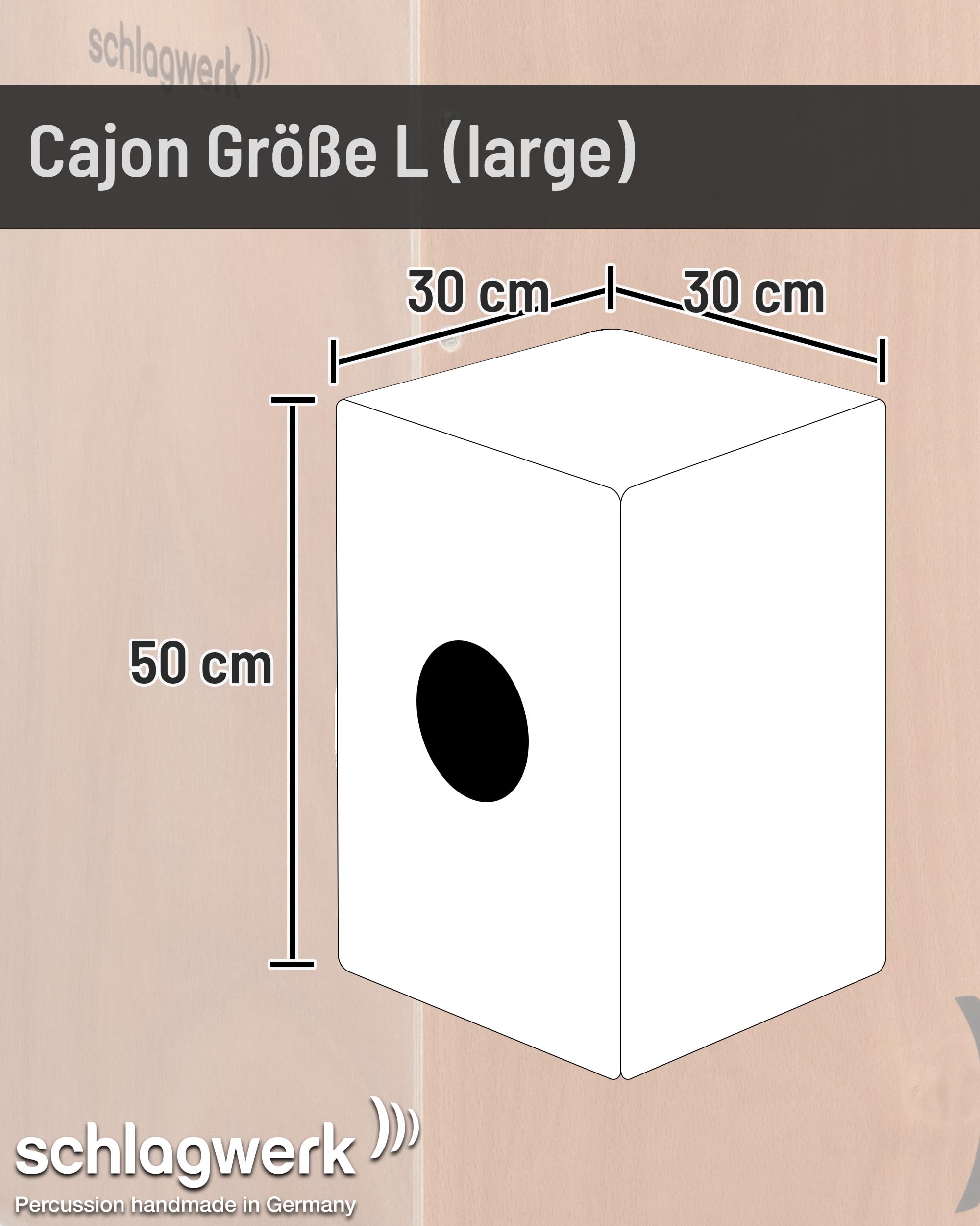 Amazon.com: Schlagwerk CP4005 Cajon la Peru Series Snare Cajon