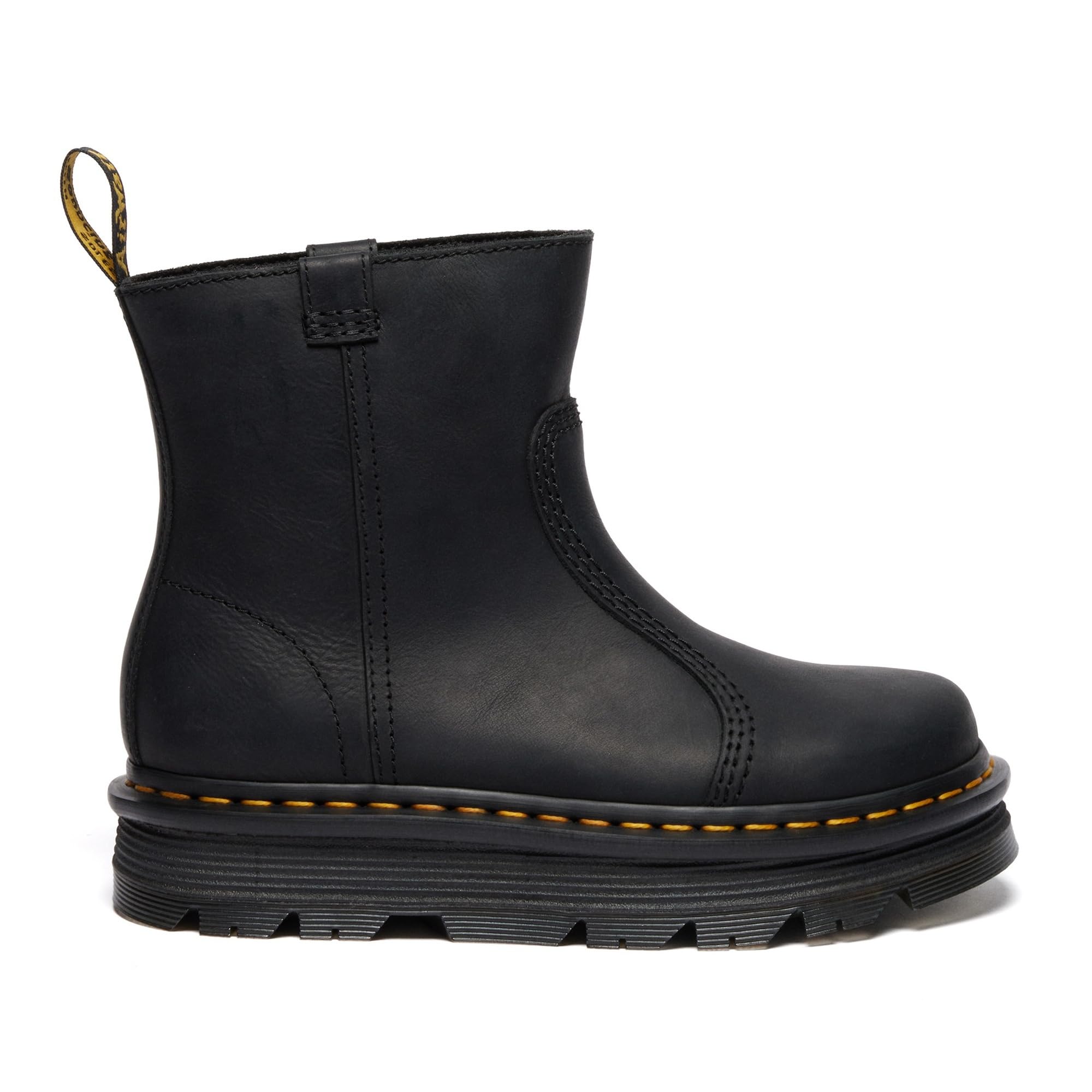 Dr. Martens Zebzag Rigger Black Wyoming PlatformUomo