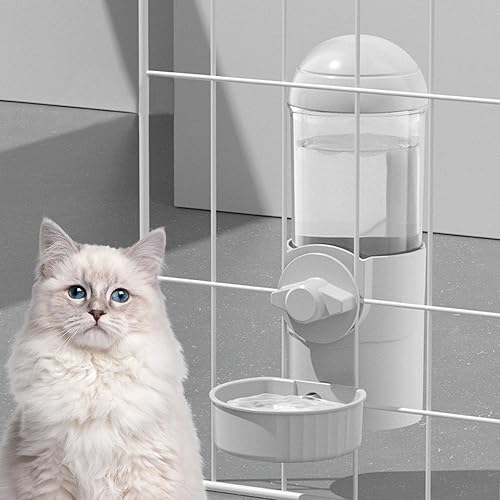 Miniatura 9 de Comedero automático para mascotas, dispensador automático de agua para gatos, dispensador de alimentos para mascotas para perros pequeños y
