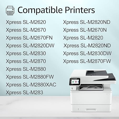 Miniatura 2 de greencycle Paquete de 2 cartuchos de tóner negro MLT-D115L D115L de alto rendimiento compatibles con Samsung Xpress SL-M2830DW SL-M2880FW SL-M2670