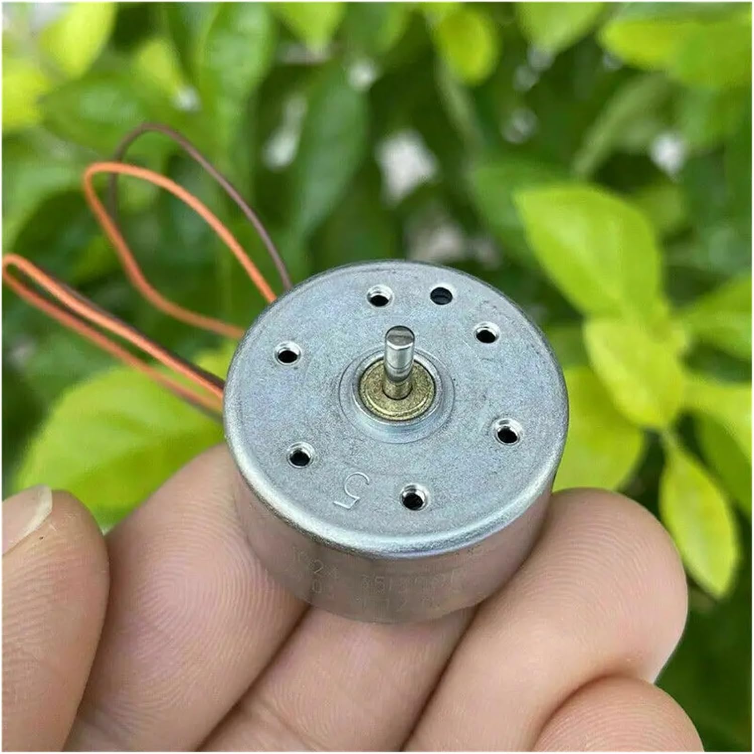 JQ24-35I350F Spindle Solar Power Electronic Starter DC 1.5V-6V 7600RPM Low Noise DIY Fan Models