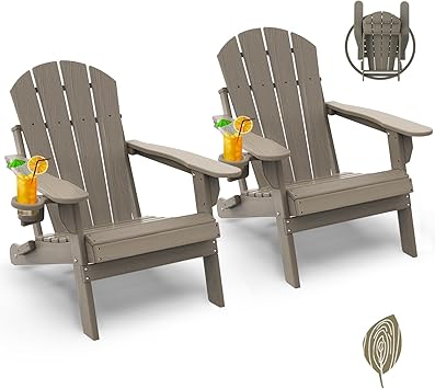 Set of 2 Adirondack Chairs