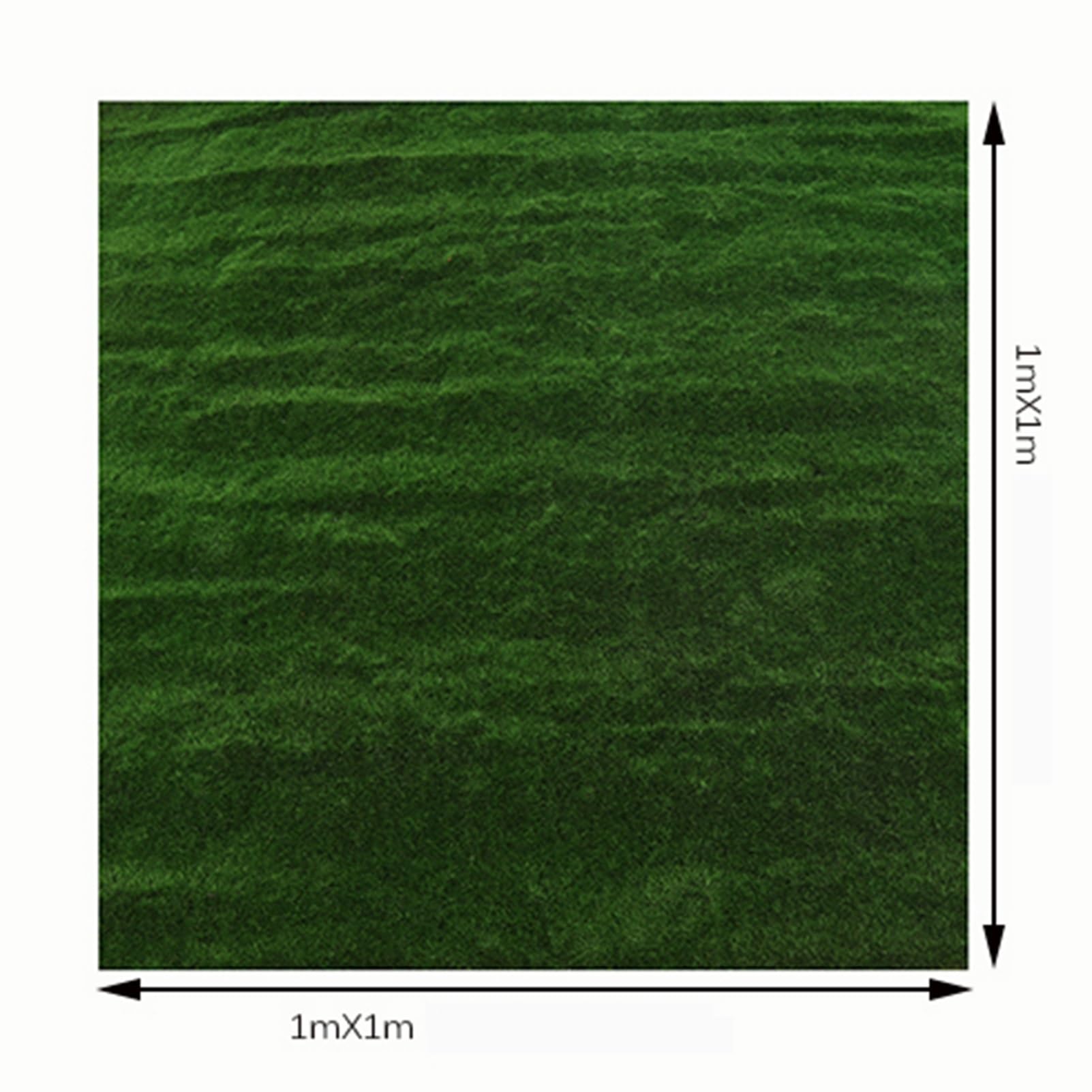 Künstlicher Rasenteppich DIY Synthetischer Rasen Falscher, Landschaftsrasen Simulation Moos Gras Lebensecht ZXGZBDY