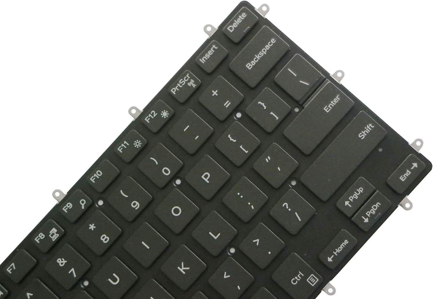 AUTENS Replacement US Keyboard for Dell Inspiron 5368 5378 5370 5379 5568 5578 5579 7368 7370 7373 7375 7378 7460 7466 7467 7560 7569 7570 7572 7573 7579 Laptop No Frame (No Backlight)