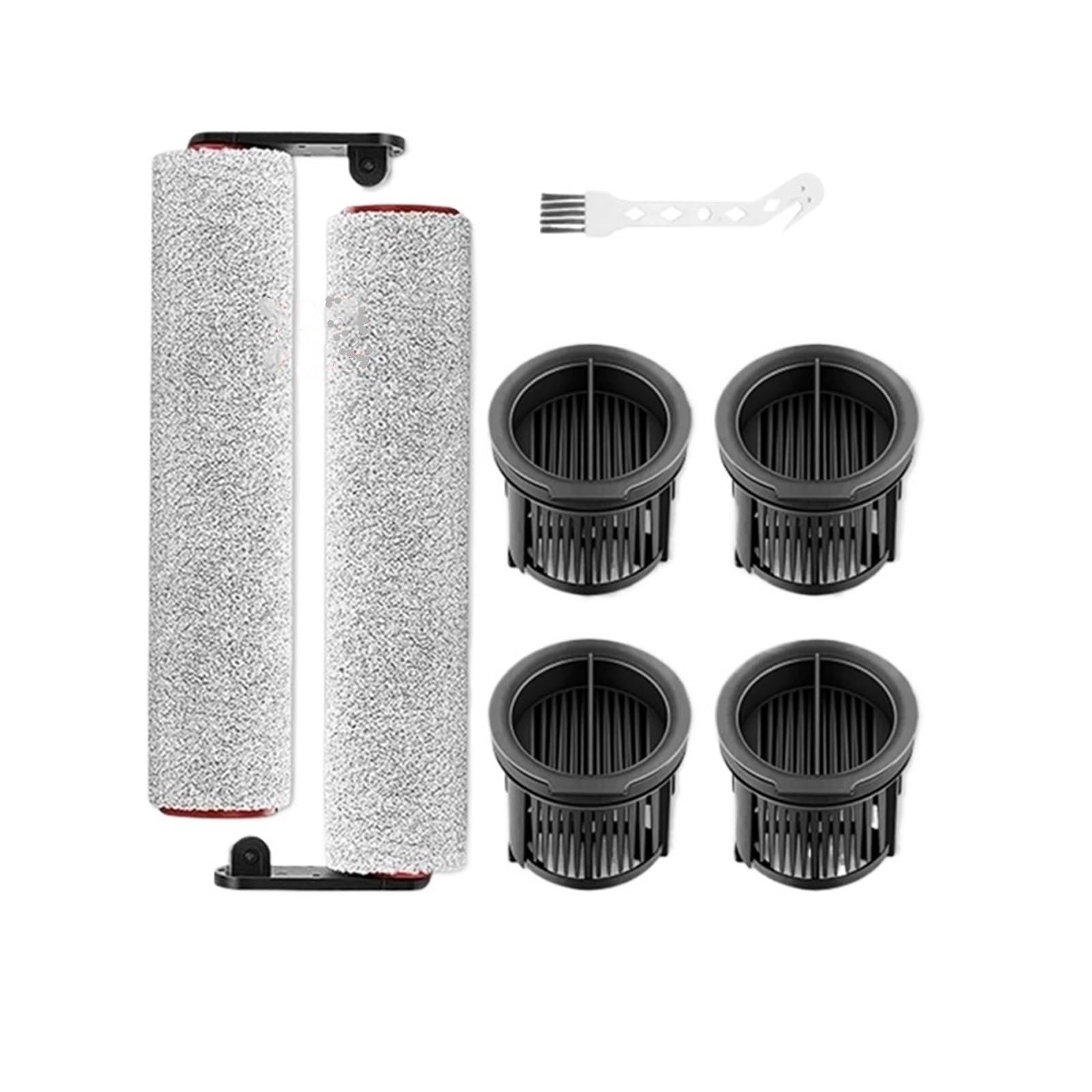 Chpoyzspq Metal Filter Screen Roller Brush And Filter Kit,Compatible With Dreame H14 H14 Pro
