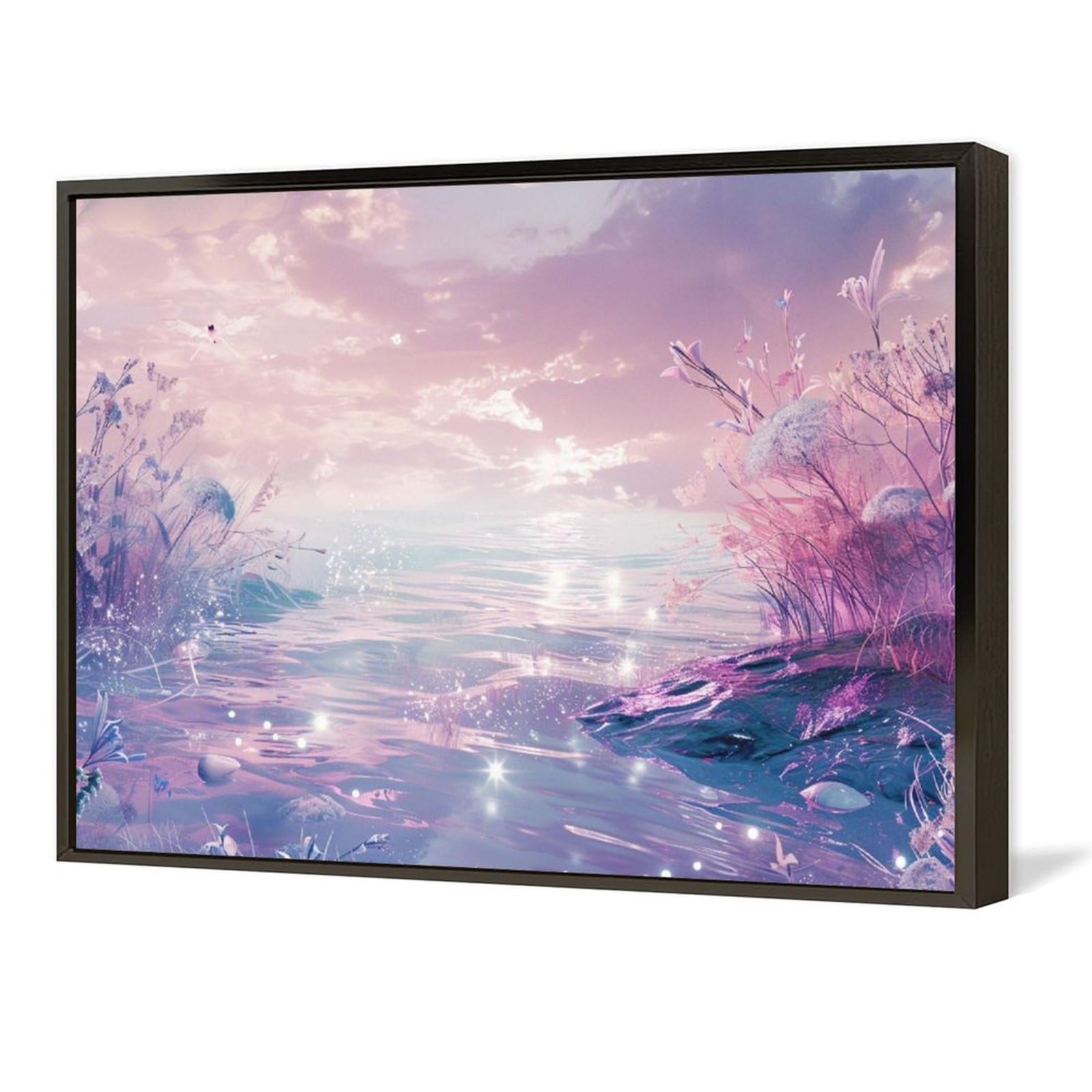 ピンクインテリア 海の風景 テクスチャーアート 海の絵 海 海アート ピンクインテリア 海の風景 テクスチャーアート 海の絵 海 海