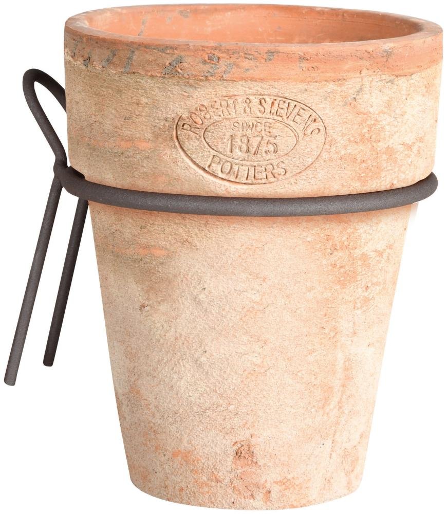 Inconpro Blumentopf, rund, zum Aufhängen, geschmiedet, zum Aufhängen