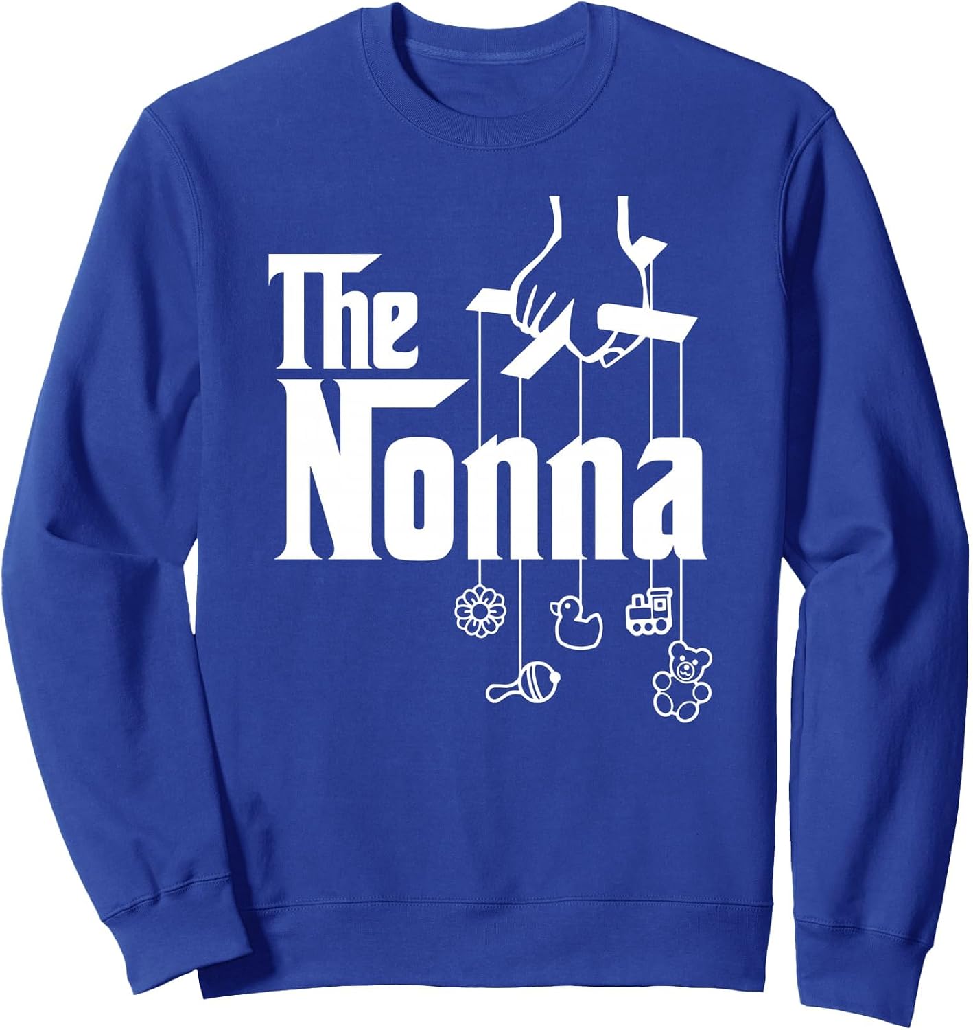 The Nonna! Italian Grandmother Baby Shower Sweatshirt Sweatshirt