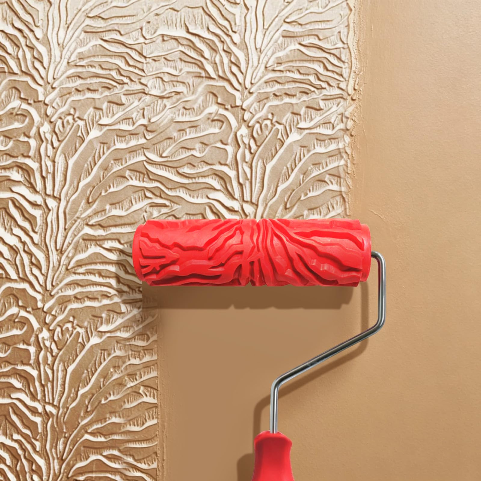 Patterned Paint Rollers - Textured Wall & Furniture Decor -17 Patterned Paint Rollers - Textured Wall & Furniture Decor -17