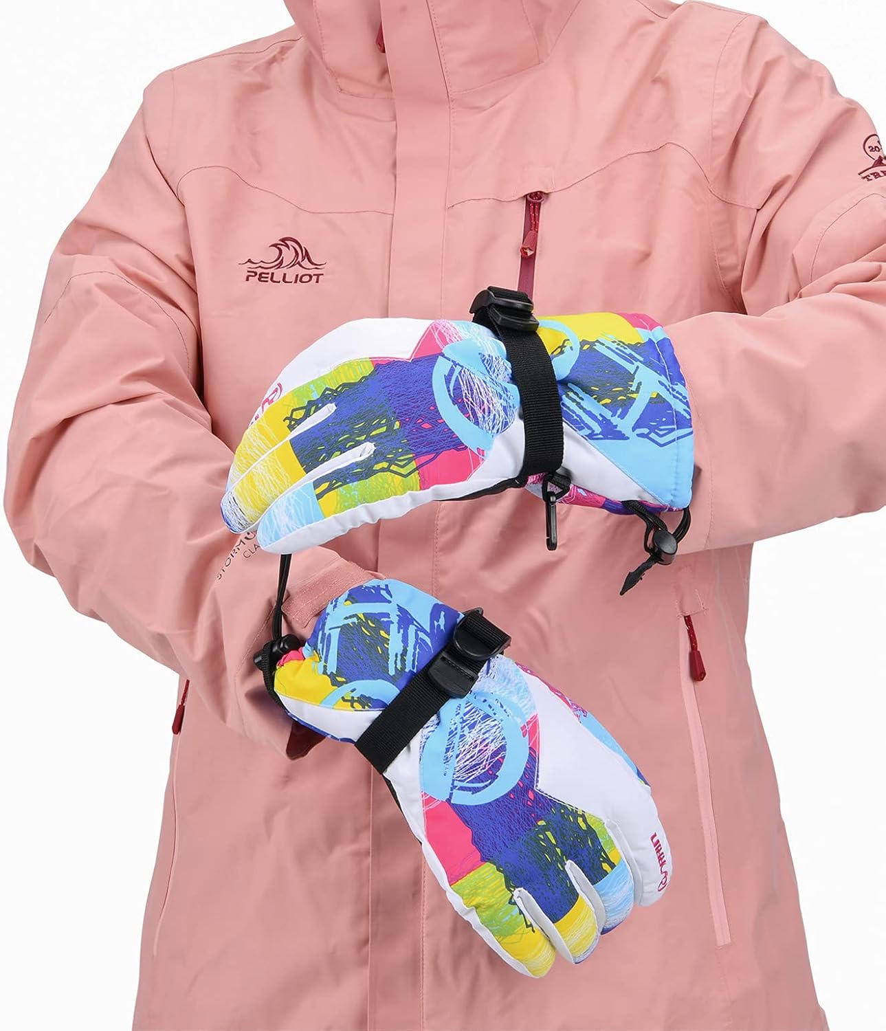 Ski Gloves,RunRRIn Winter Warmest Waterproof and Breathable Snow Gloves for Mens,Womens,Ladies and Kids Skiing,Snowboarding : Clothing, Shoes & Jewelry