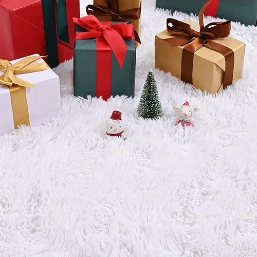 Miniatura 139 de Jelymark - Alfombra de interior peluda, mullida y supersuave para dormitorio, de 3 x 5 pies, para sala de estar, decoración del hogar, dormitorio