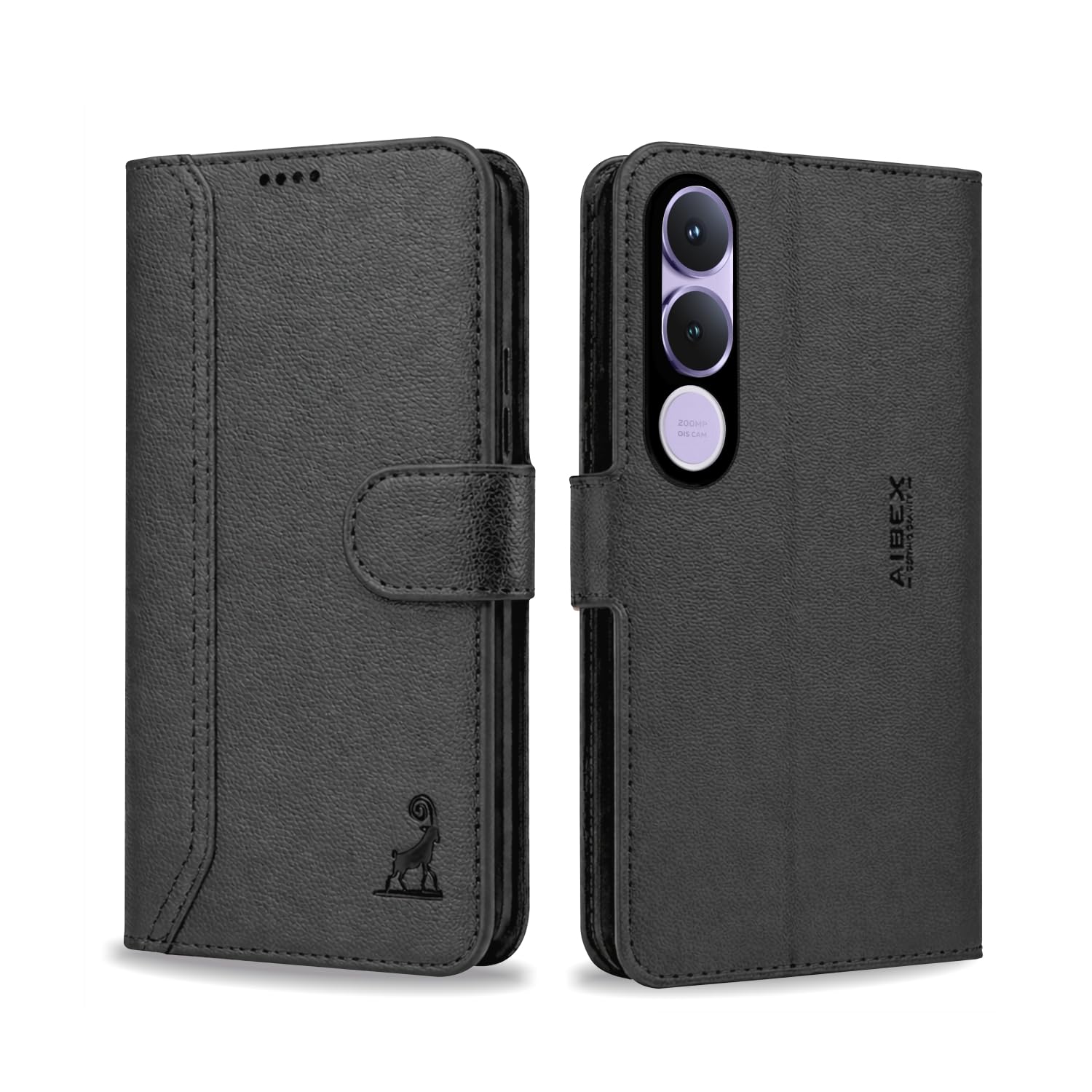AIBEX® Compatible for Motorola Egde 70 Fusion 5G Flip Cover Leather Finish | Inside TPU with Card Pockets | Wallet Stand | Complete Protection Flip Case Green — Amazon image 10