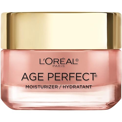LOreal Paris Skin Care - Hidratante facial para rostro tono rosa perfecto para la edad sin fragancia hidratante para la cara con LHA y peonĂa LOreal Paris Skin Care - Hidratante facial para rostro tono rosa perfecto para la edad sin fragancia hidratante para la cara con LHA y peonĂa