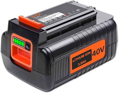 DTK 3.5Ah 40V MAX Batteries Replacement for Black and Decker 40V Battery LBX2040 LBX36 LBXR36 LBXR2036 LST540 LST136W Replacement for Black&Decker